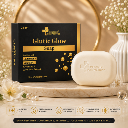 Glutic Glow Soap with Glutathione & Vitamin C – 75 g